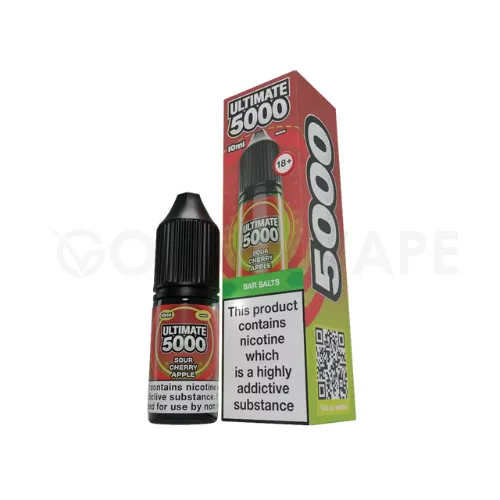Insta-Worthy Ultimate Bar 5000 Nic Salts - Box of 10 Juices  Today Only!
