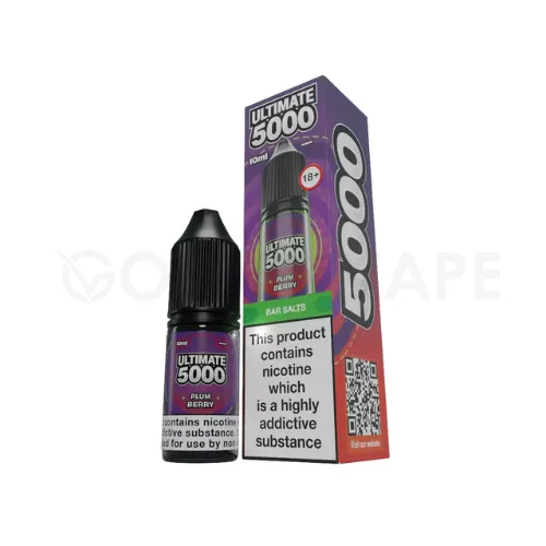 Insta-Worthy Ultimate Bar 5000 Nic Salts - Box of 10 Juices  Today Only!