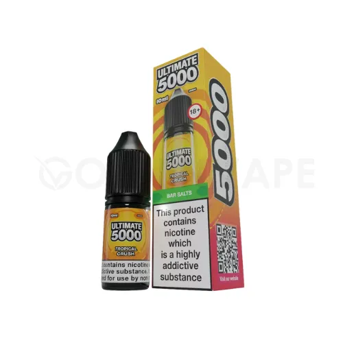Insta-Worthy Ultimate Bar 5000 Nic Salts - Box of 10 Juices  Today Only!