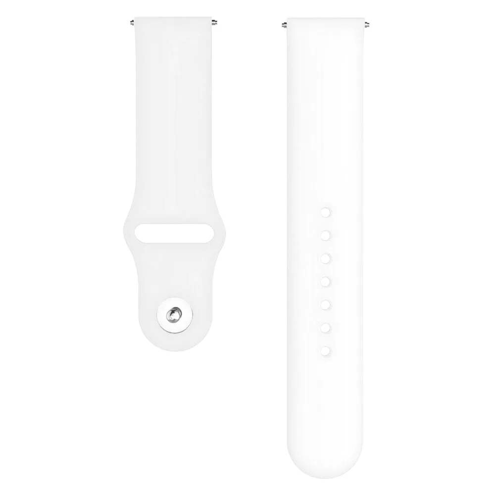 Insta-Worthy Xiaomi Amazfit GTS Fluorescent Silicone Strap (White)  Dont Miss Out!