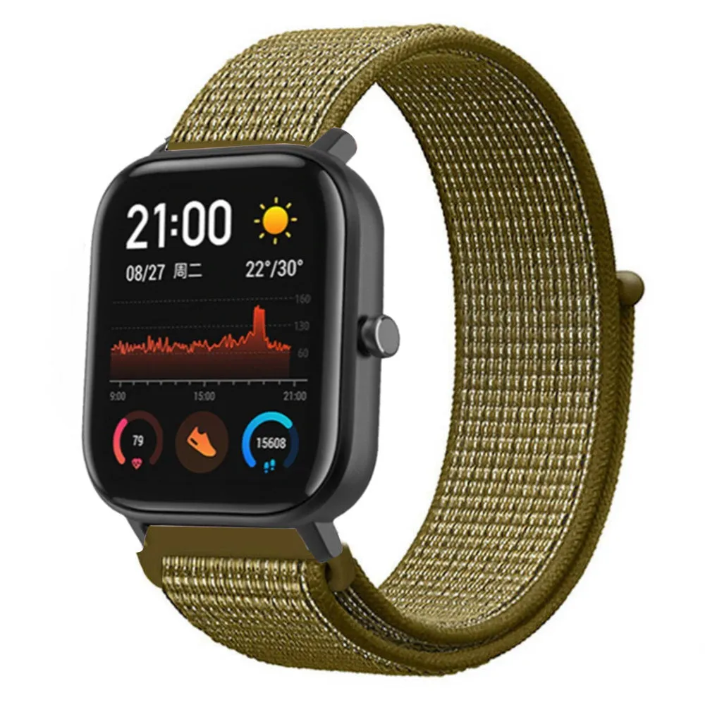 Insta-Worthy Xiaomi Amazfit GTS Nylon Strap (Olive)  Almost Sold Out!