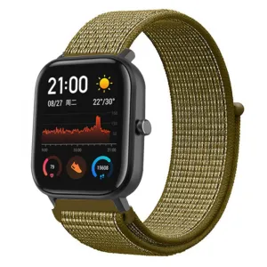 Insta-Worthy Xiaomi Amazfit GTS Nylon Strap (Olive)  Almost Sold Out!