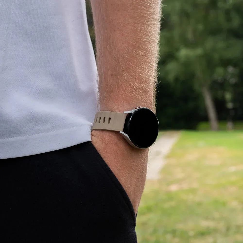 Insta-Worthy Xiaomi Amazfit GTS Outdoor Silicone Strap (Beige)  Dont Miss Out!