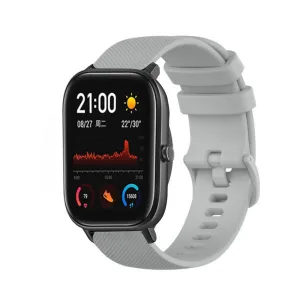 Insta-Worthy Xiaomi Amazfit GTS Premium Silicone Strap (Grey)  Limited Release!