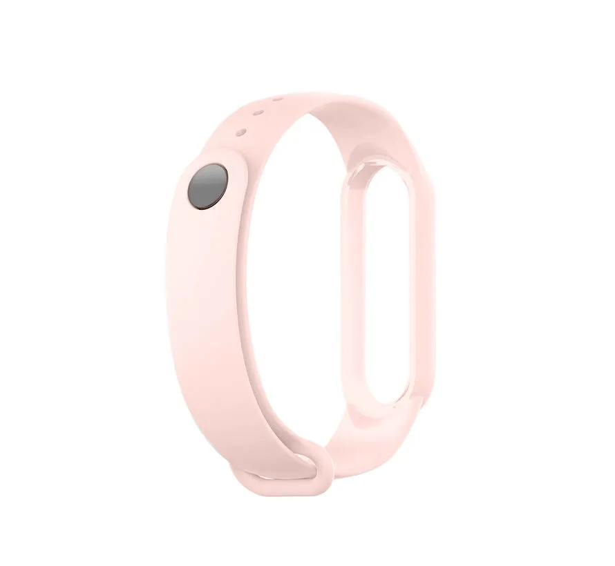Insta-Worthy Xiaomi Mi Band 5 Silicone Strap (Light Pink)  Today Only!