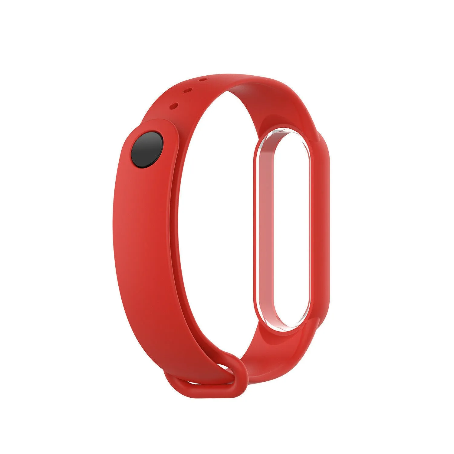 Insta-Worthy Xiaomi Mi Band 6 Silicone Strap (Red)  Stylish & Comfortable