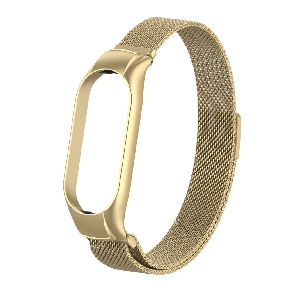 Insta-Worthy Xiaomi Mi Band 7 Milanese Strap (Retro Gold)  Almost Gone!