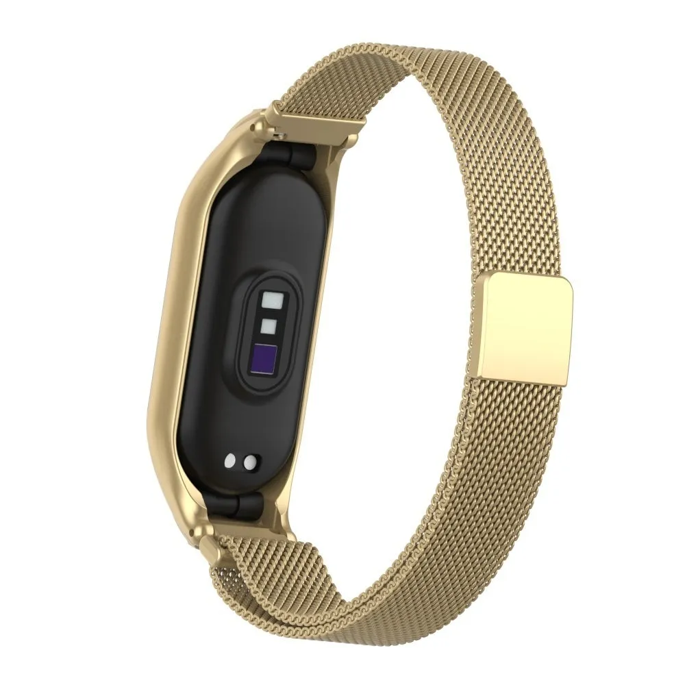 Insta-Worthy Xiaomi Mi Band 7 Milanese Strap (Retro Gold)  Almost Gone!