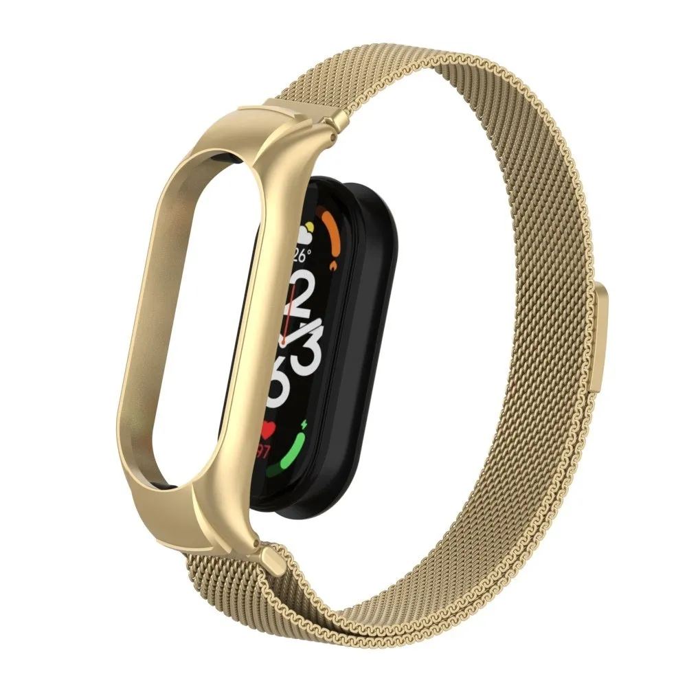 Insta-Worthy Xiaomi Mi Band 7 Milanese Strap (Retro Gold)  Almost Gone!