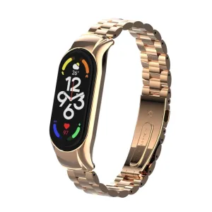Insta-Worthy Xiaomi Mi Band 7 Steel Strap (Rose Gold)  Almost Gone!