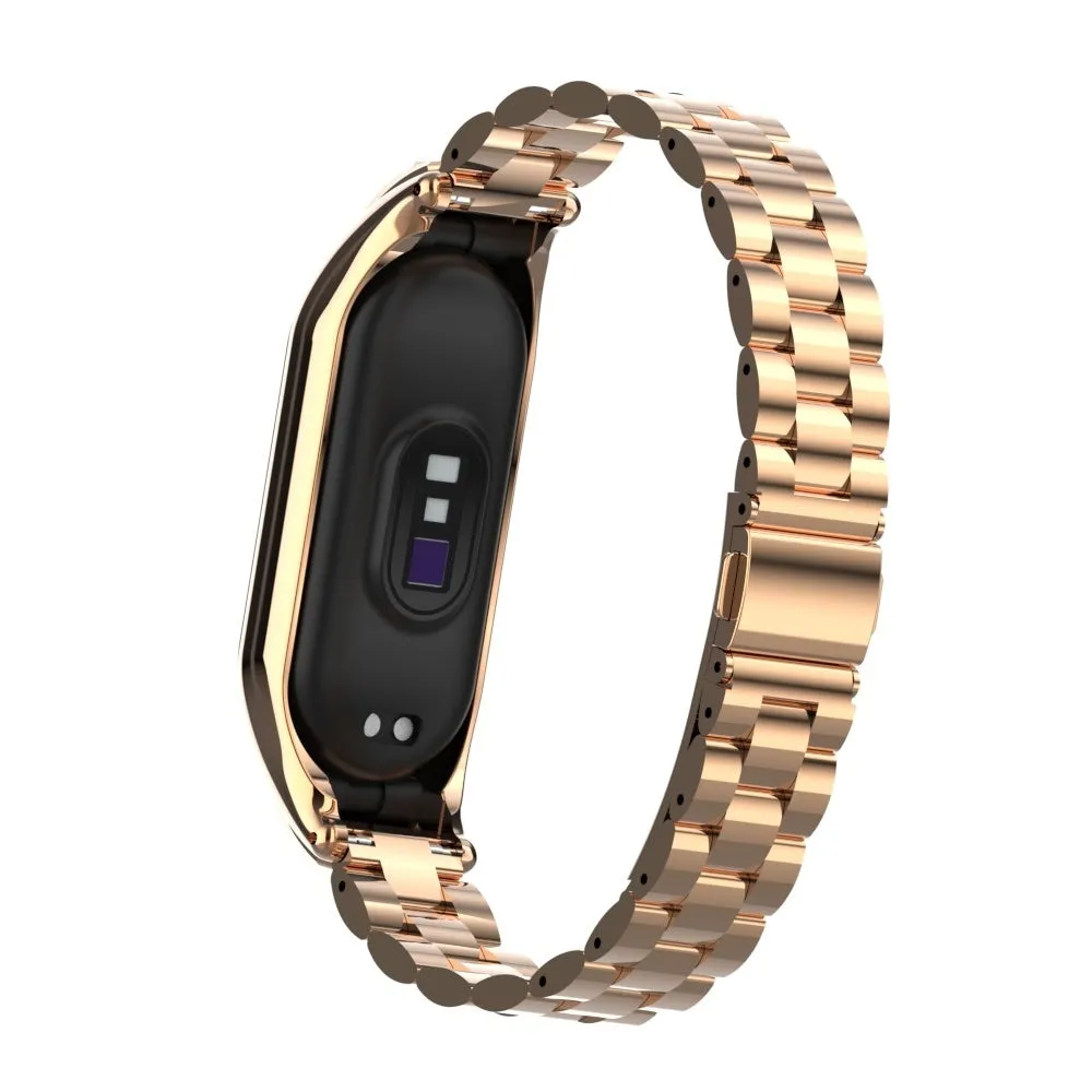 Insta-Worthy Xiaomi Mi Band 7 Steel Strap (Rose Gold)  Almost Gone!