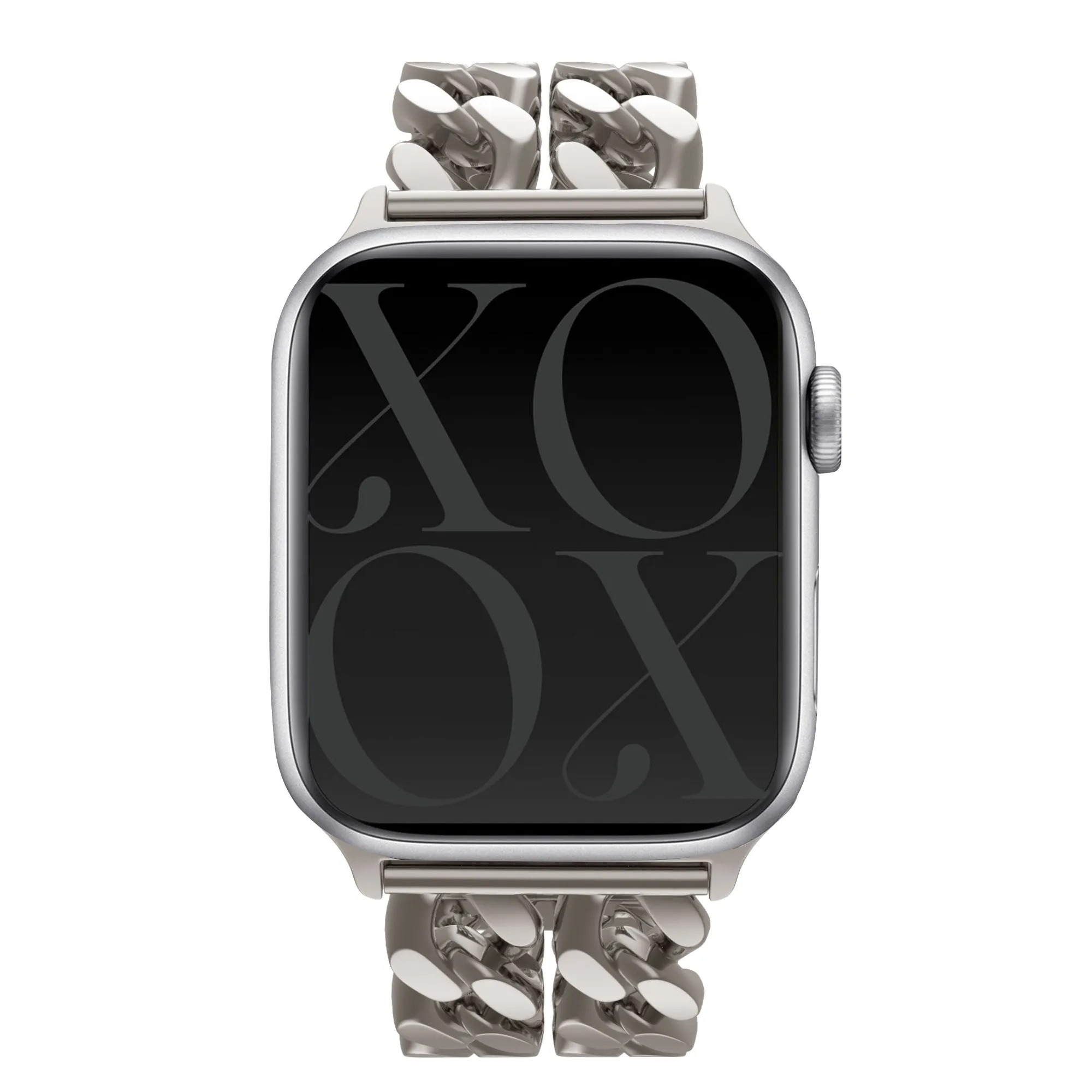 Insta-Worthy xoxo Wildhearts Apple Watch Steel Strap - Chain strap (Starlight) - 38/40/41/42mm  Limited Release!