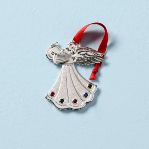 Jeweled Angel Charm Ornament Lenox