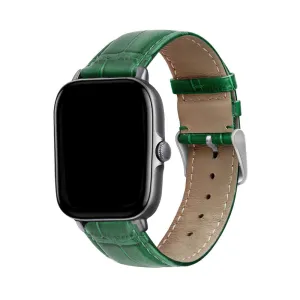 Limited Edition Amazfit GTS 2 Leather Strap Crocodile Grain (Green)  Limited Availability!