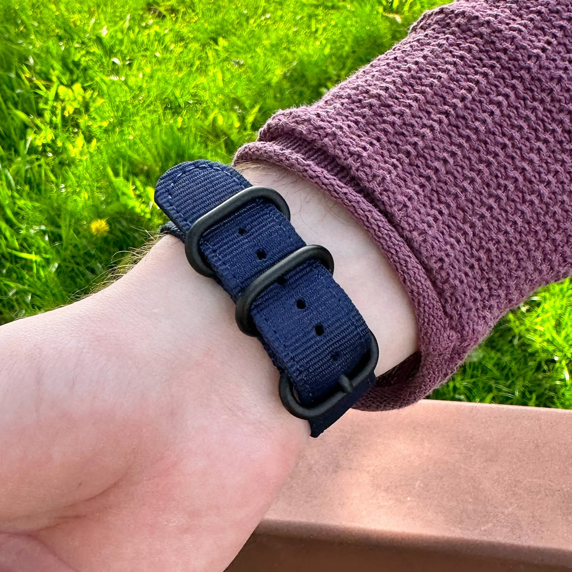 Limited Edition Amazfit GTS 2 Nylon Strap with Buckle (Blue)  Today Only!