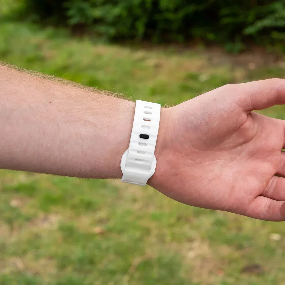 Limited Edition Amazfit GTS 2 Outdoor Silicone Strap (White)  Dont Miss Out!