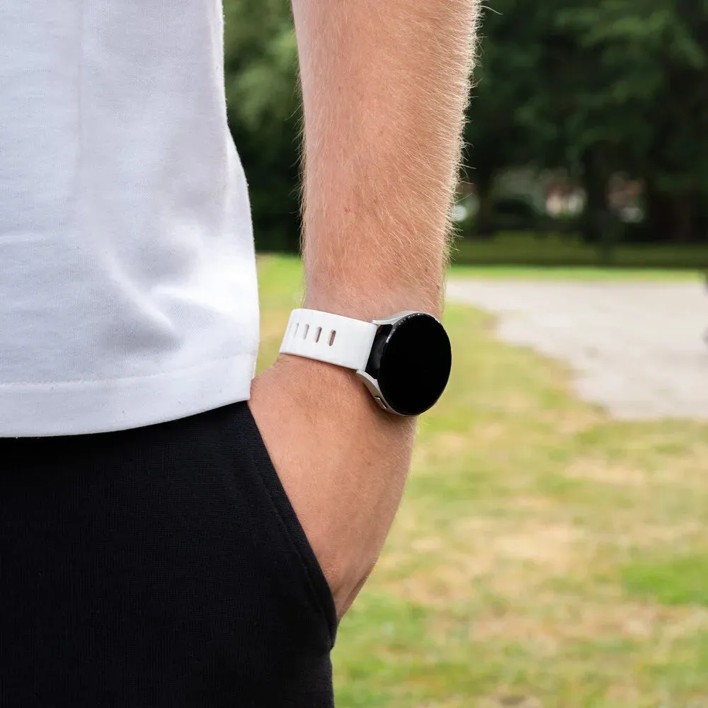 Limited Edition Amazfit GTS 2 Outdoor Silicone Strap (White)  Dont Miss Out!
