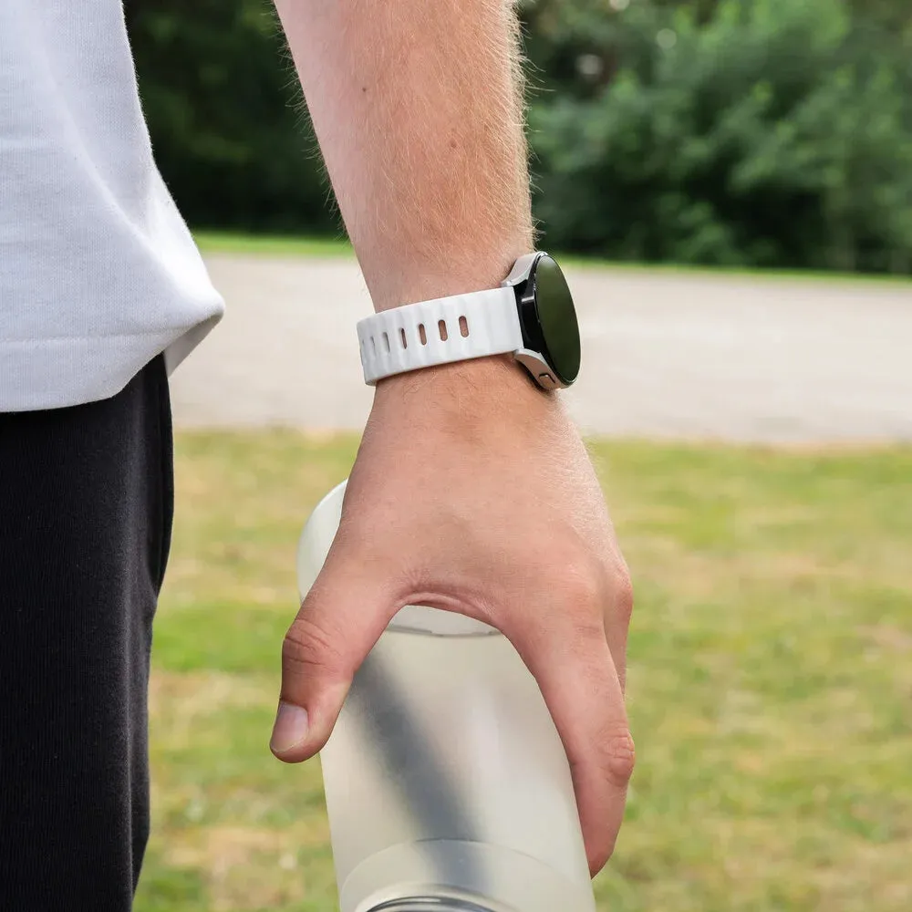 Limited Edition Amazfit GTS 2 Outdoor Silicone Strap (White)  Dont Miss Out!