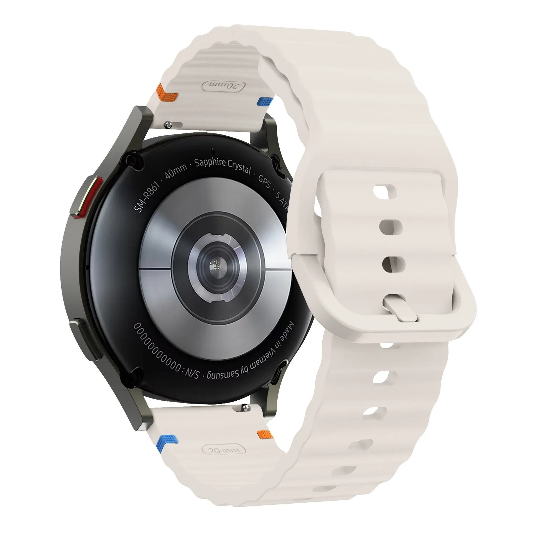 Limited Edition Amazfit GTS 2 Wave Silicone Strap (Starlight)  Going Fast!