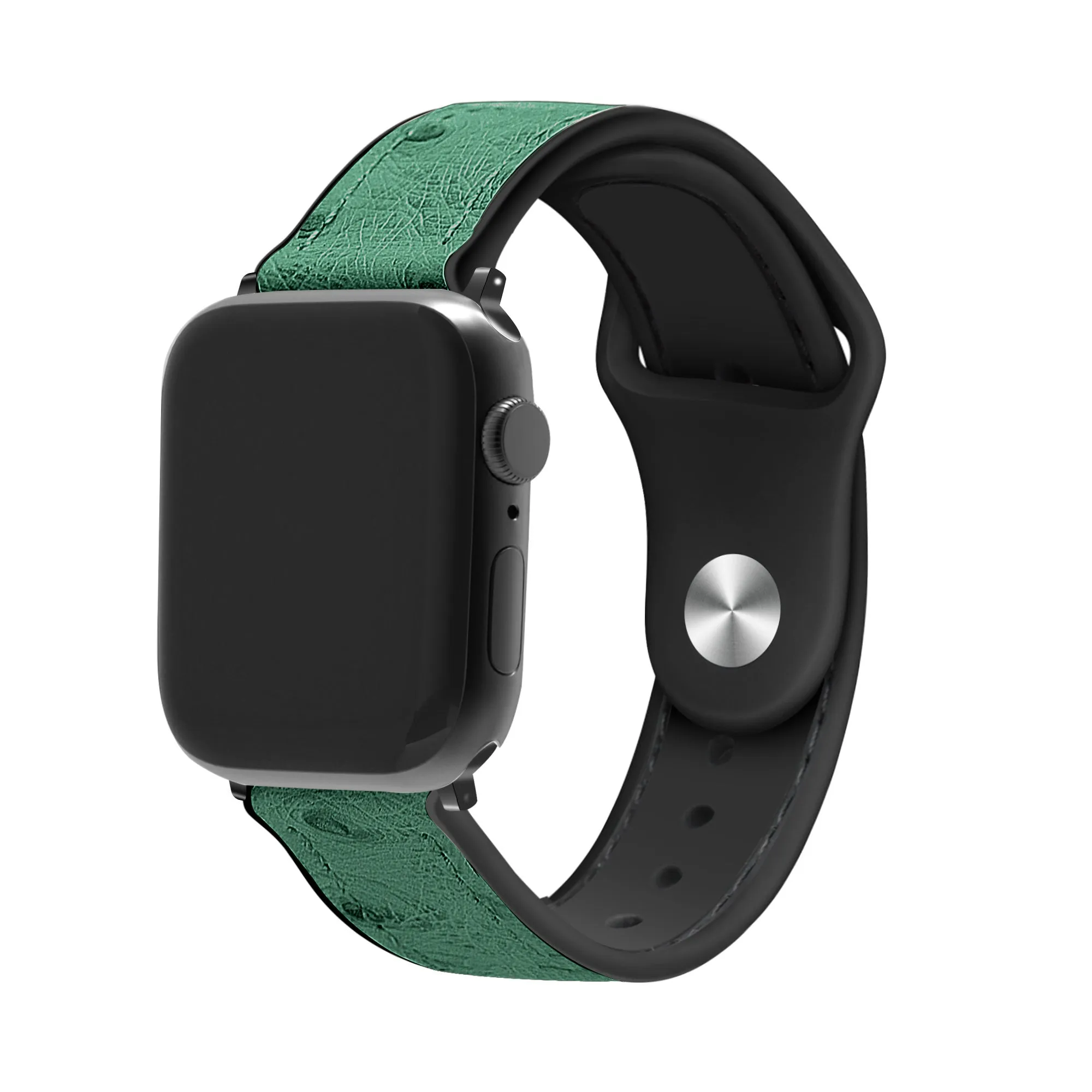 Limited Edition Apple Watch Hybrid Leather Strap (Green)  Stylish & Comfortable