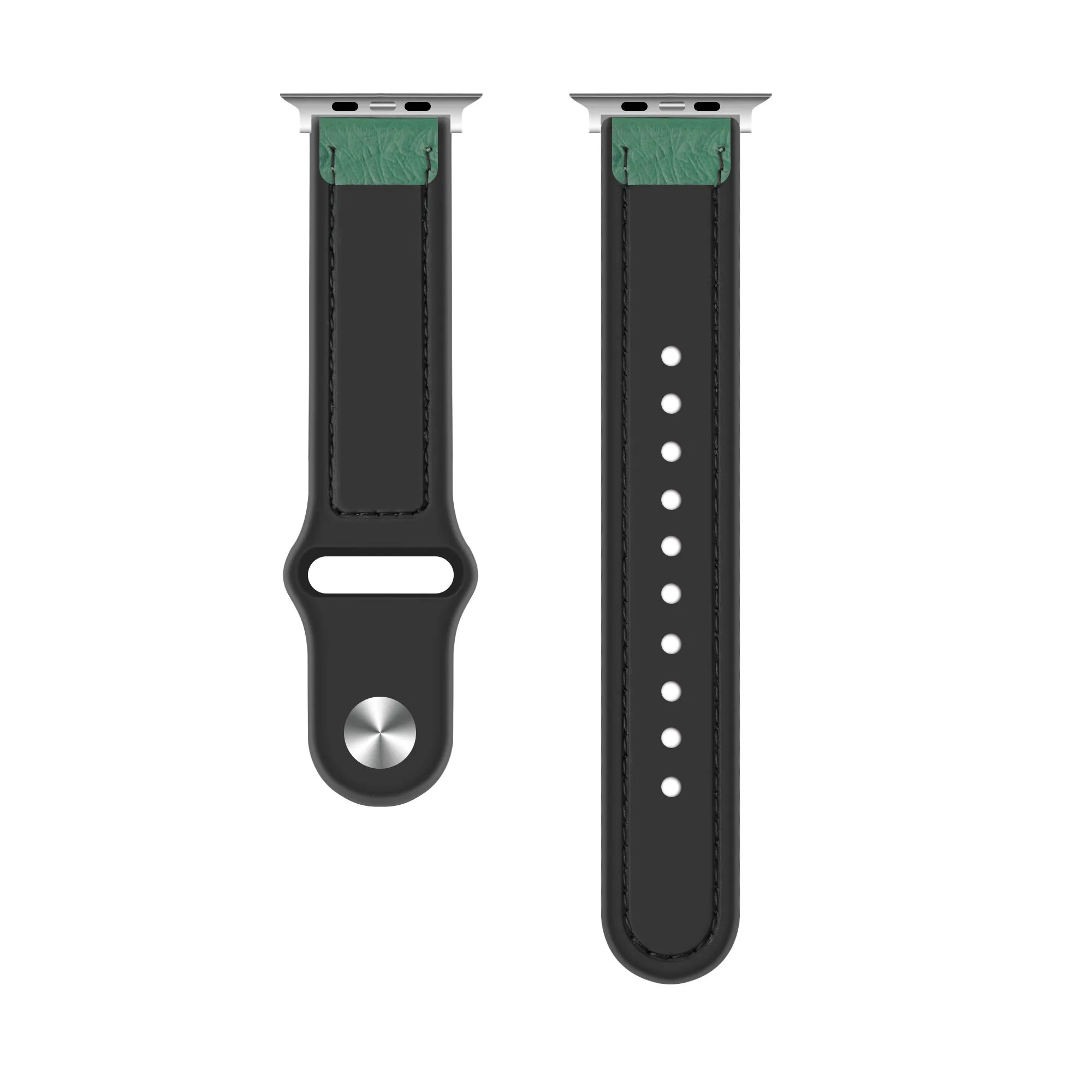Limited Edition Apple Watch Hybrid Leather Strap (Green)  Stylish & Comfortable