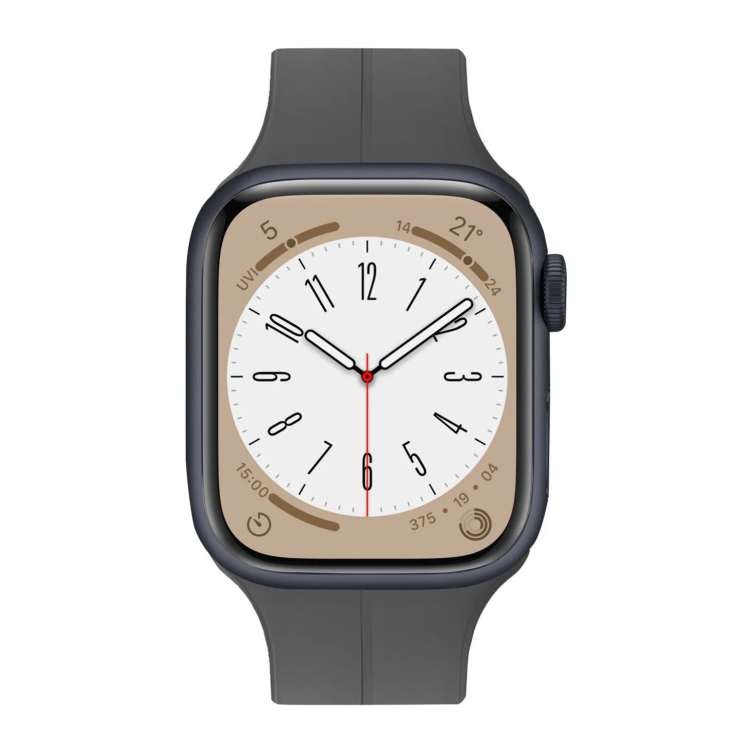 Limited Edition Apple Watch Magnetic D-Buckle Strap (Dark Grey)  Going Fast!