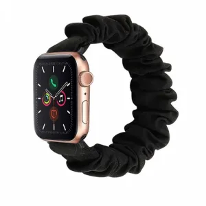 Limited Edition Apple Watch Scrunchie Strap (Black)  Going Fast!