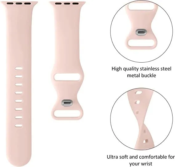 Limited Edition Apple Watch Silicone Strap (Antique Pink)  Going Fast!