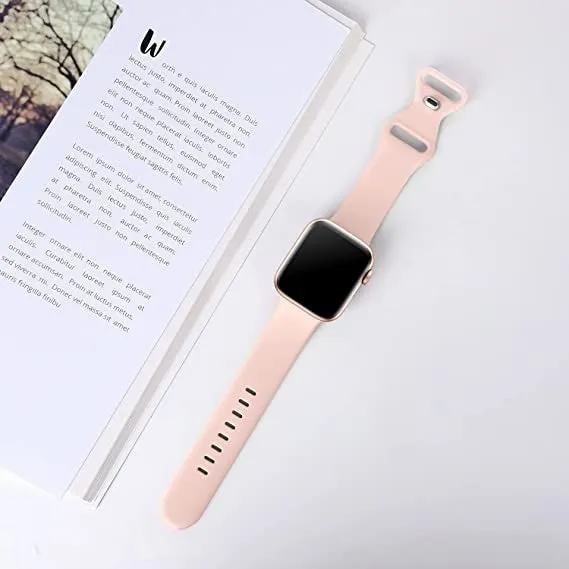 Limited Edition Apple Watch Silicone Strap (Antique Pink)  Going Fast!