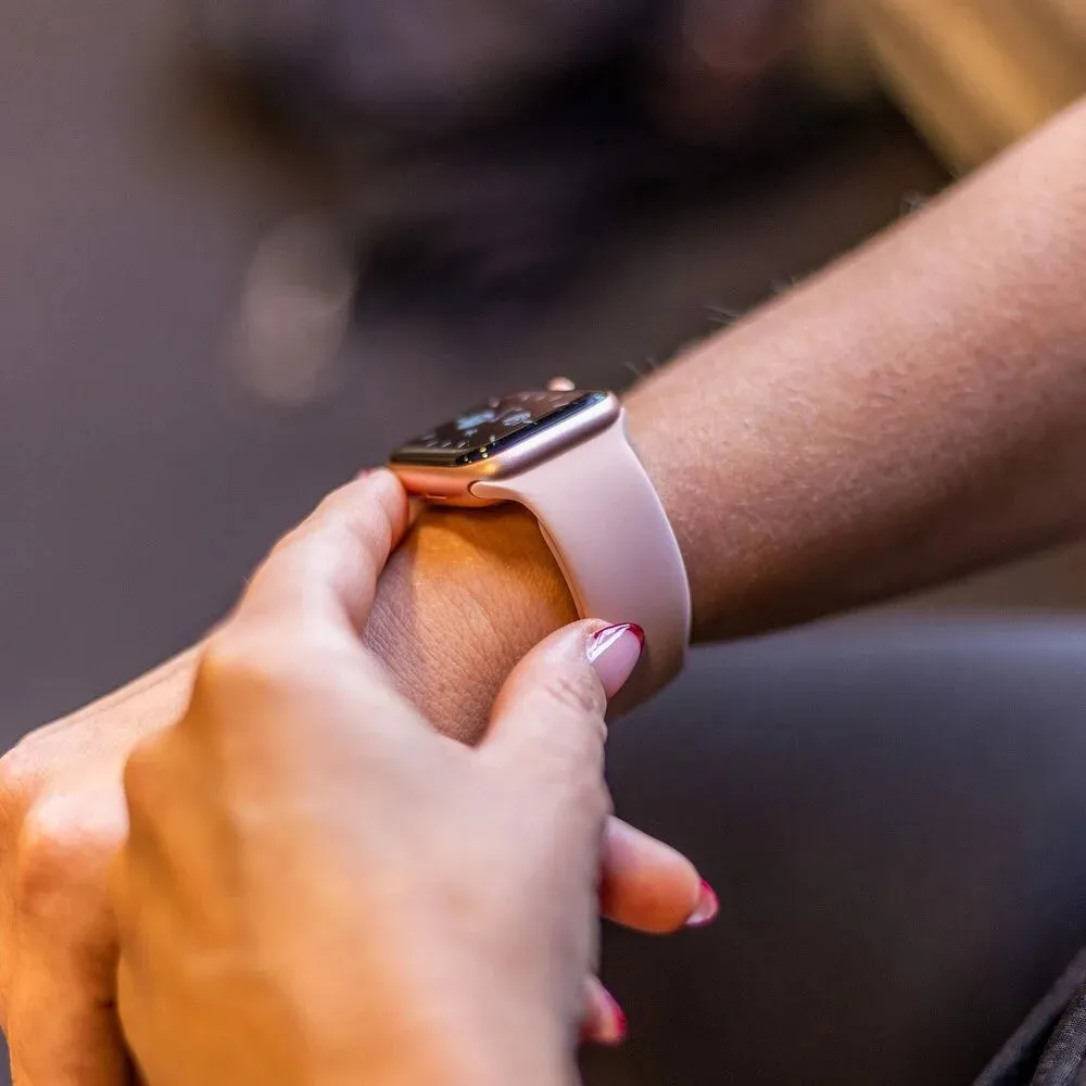 Limited Edition Apple Watch Silicone Strap (Antique Pink)  Going Fast!