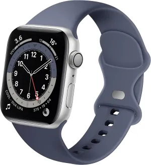 Limited Edition Apple Watch Silicone Strap Classic (Grey-Blue)  Almost Gone!