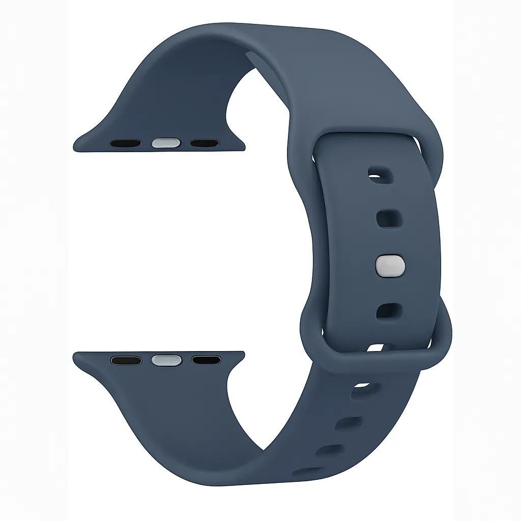 Limited Edition Apple Watch Silicone Strap Classic (Grey-Blue)  Almost Gone!