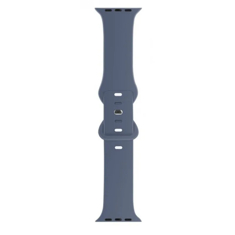 Limited Edition Apple Watch Silicone Strap Classic (Grey-Blue)  Almost Gone!