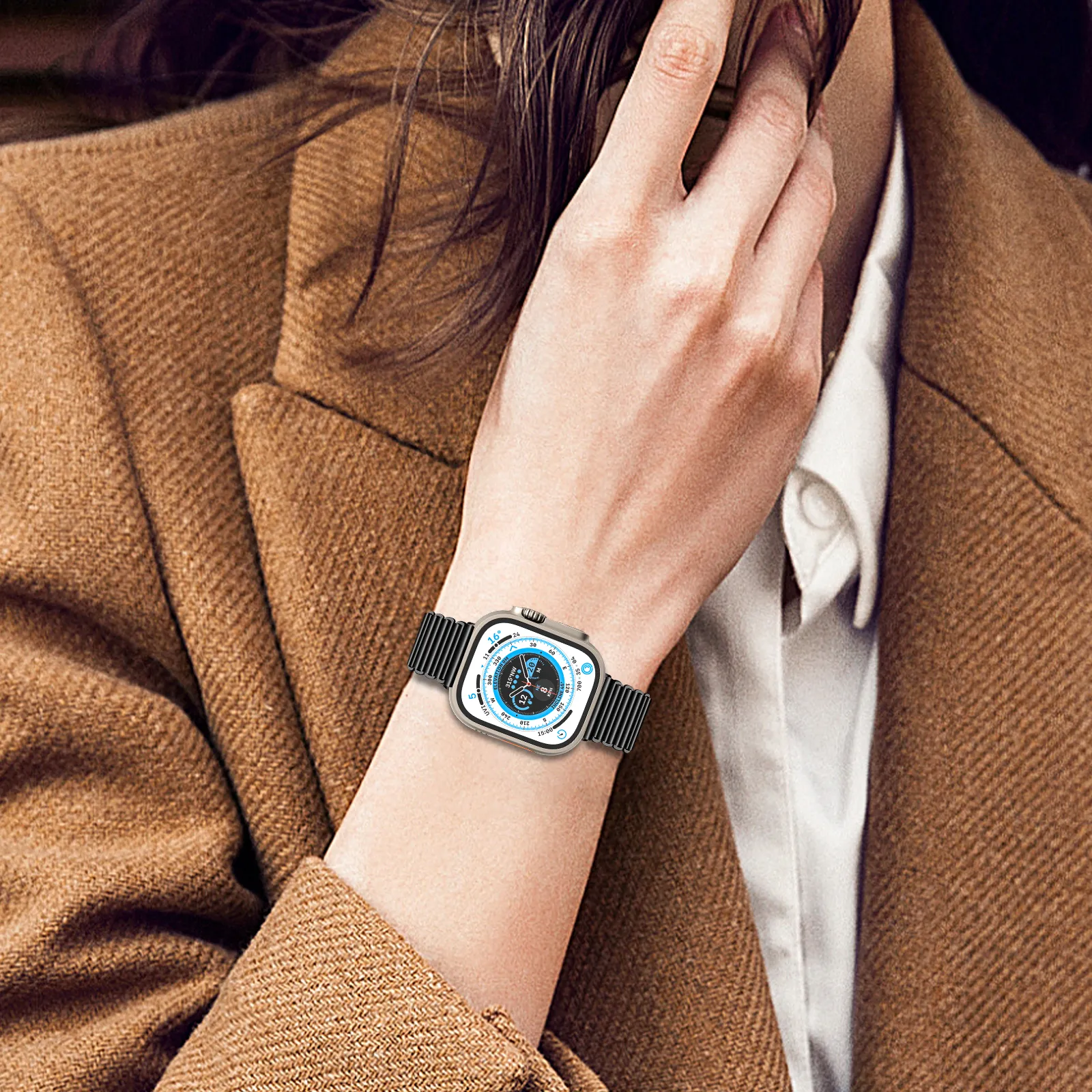 Limited Edition Apple Watch Steel Loop Strap (Black)  Almost Gone!