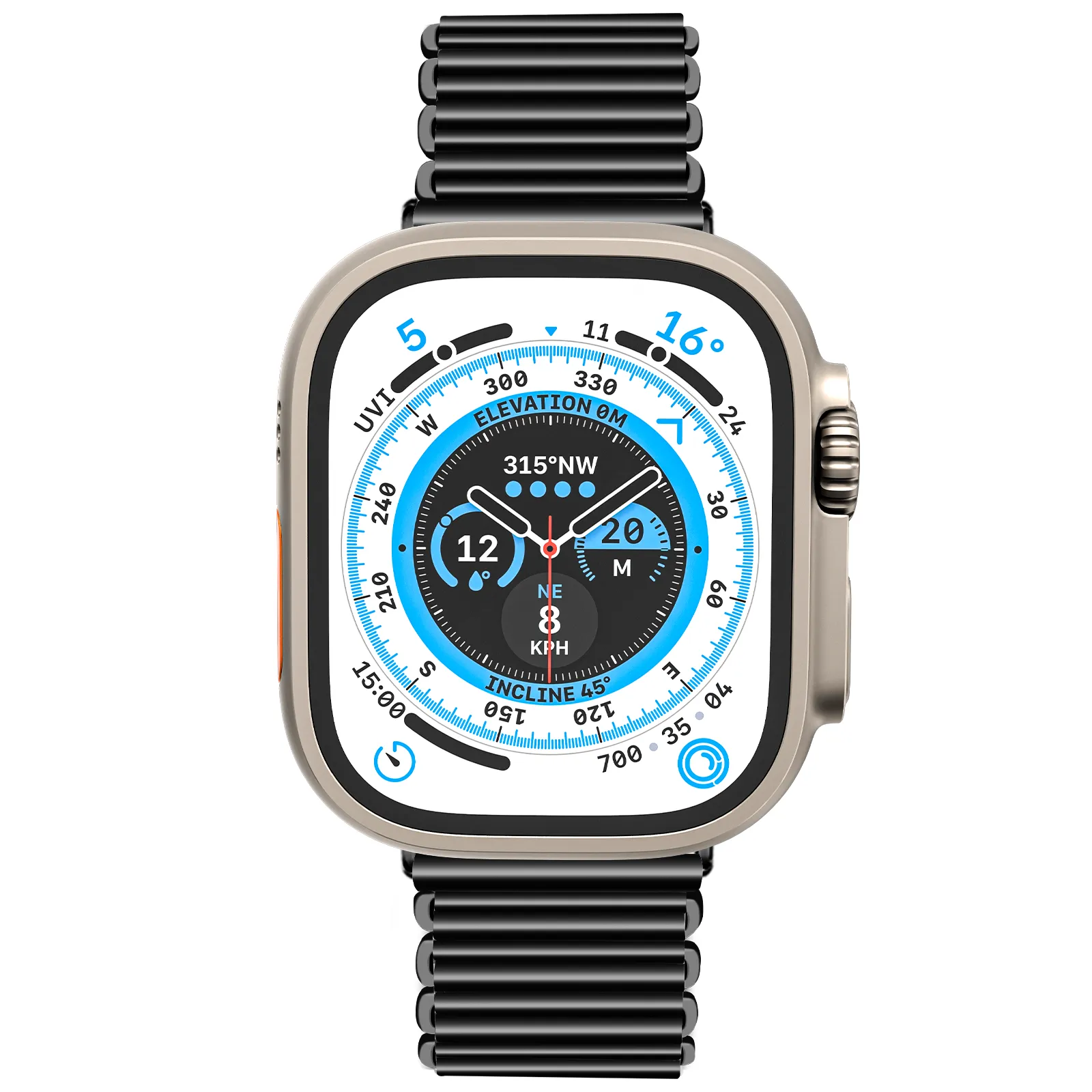 Limited Edition Apple Watch Steel Loop Strap (Black)  Almost Gone!