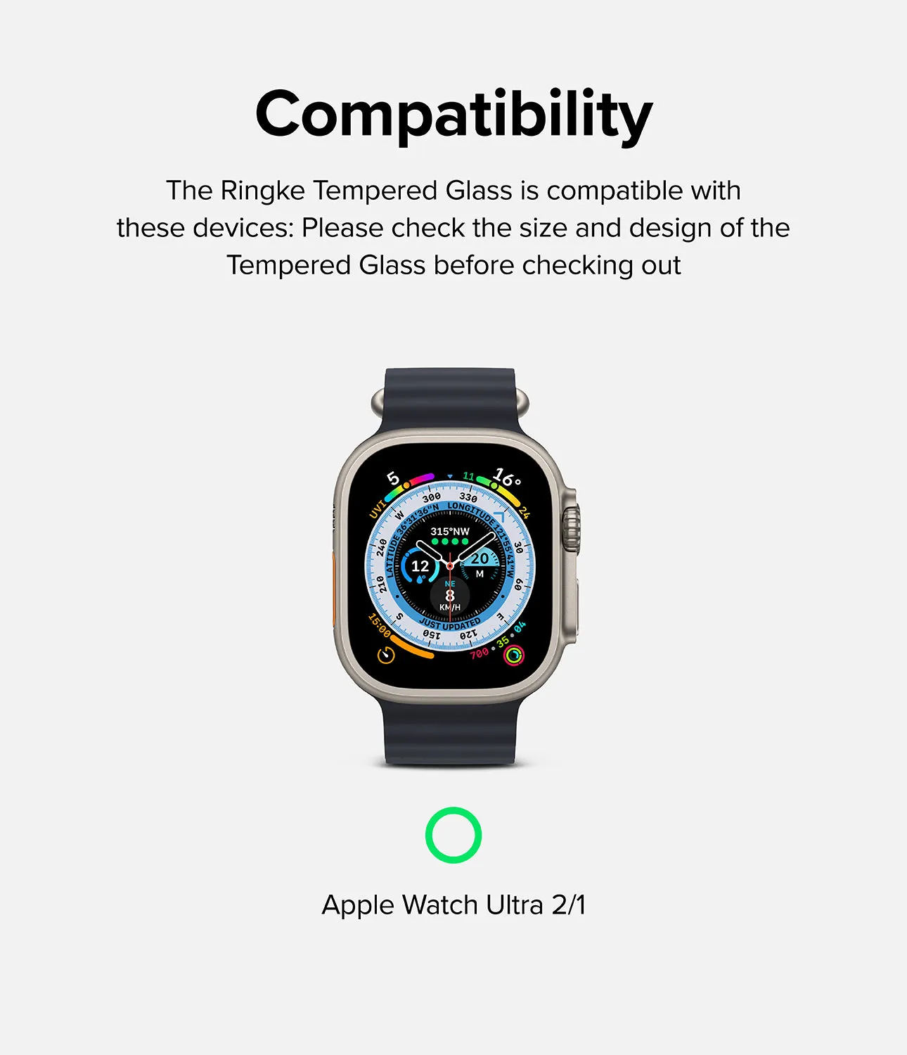 Limited Edition Apple Watch Ultra 2 / 1 Screen Protector | Glass  Limited Release!