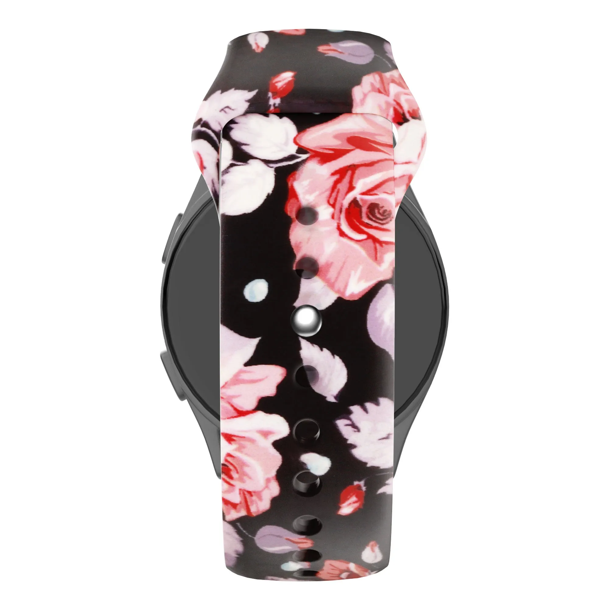 Limited Edition Bandz Amazfit GTS 4 (Mini) Silicone Strap 'Flowers'  Going Fast!