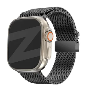 Limited Edition Bandz Apple Watch Milanese Loop Strap with P-Buckle (Black)  Almost Sold Out!