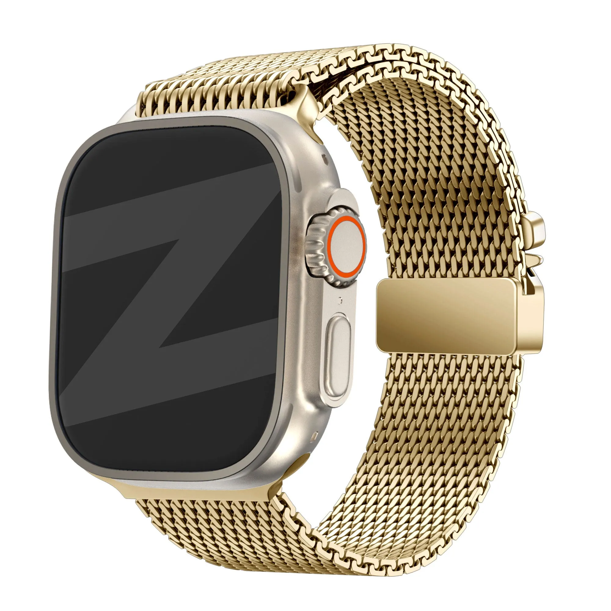 Limited Edition Bandz Apple Watch Milanese Loop Strap with P-Buckle (Gold)  Today Only!