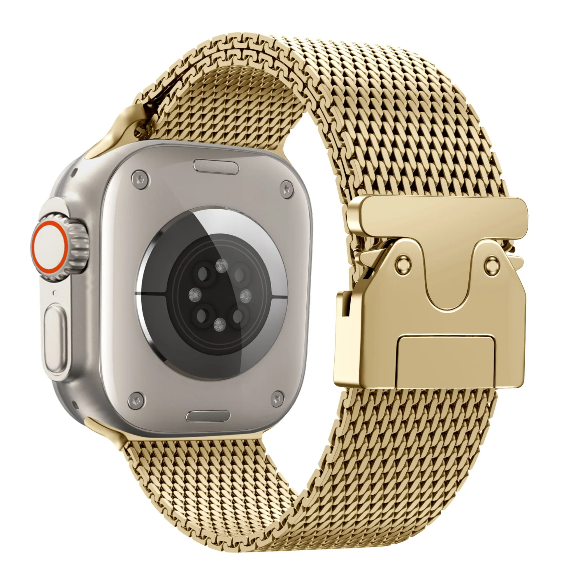 Limited Edition Bandz Apple Watch Milanese Loop Strap with P-Buckle (Gold)  Today Only!