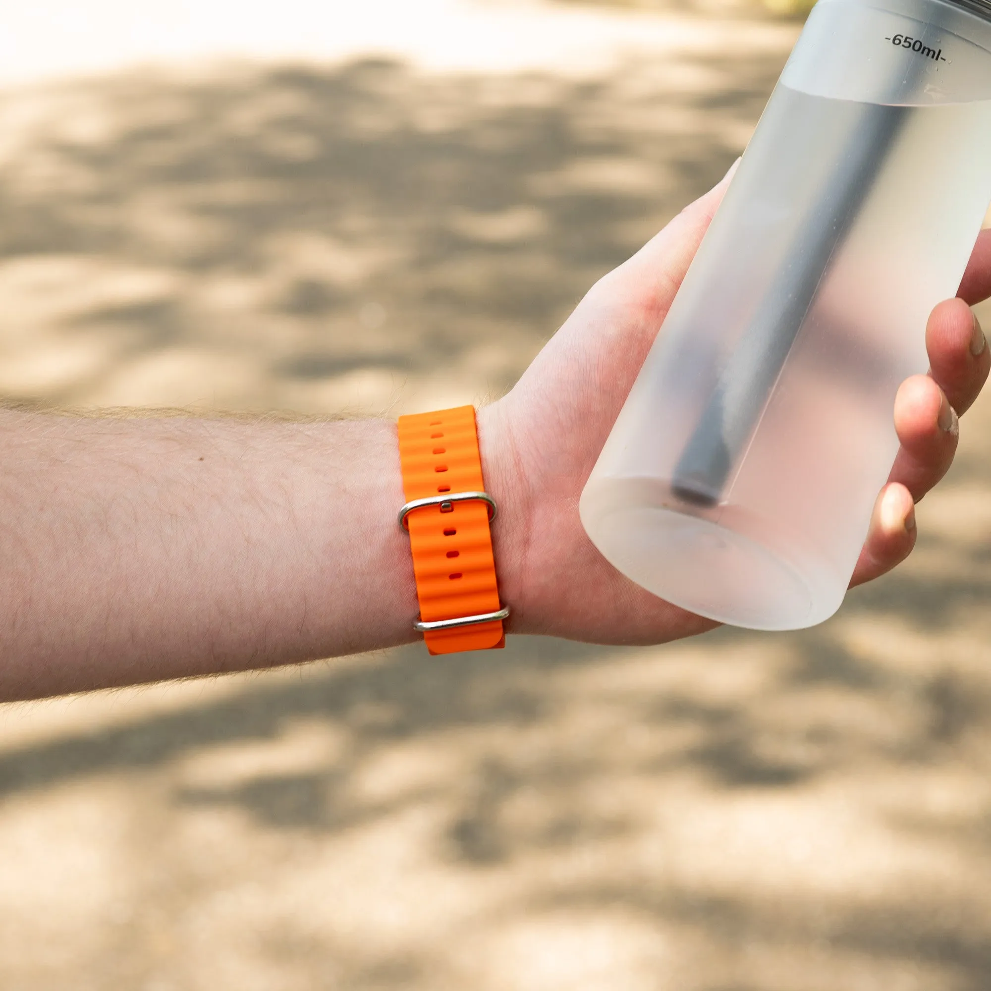 Limited Edition Bandz Apple Watch Ocean Strap (Orange)  Last Chance!