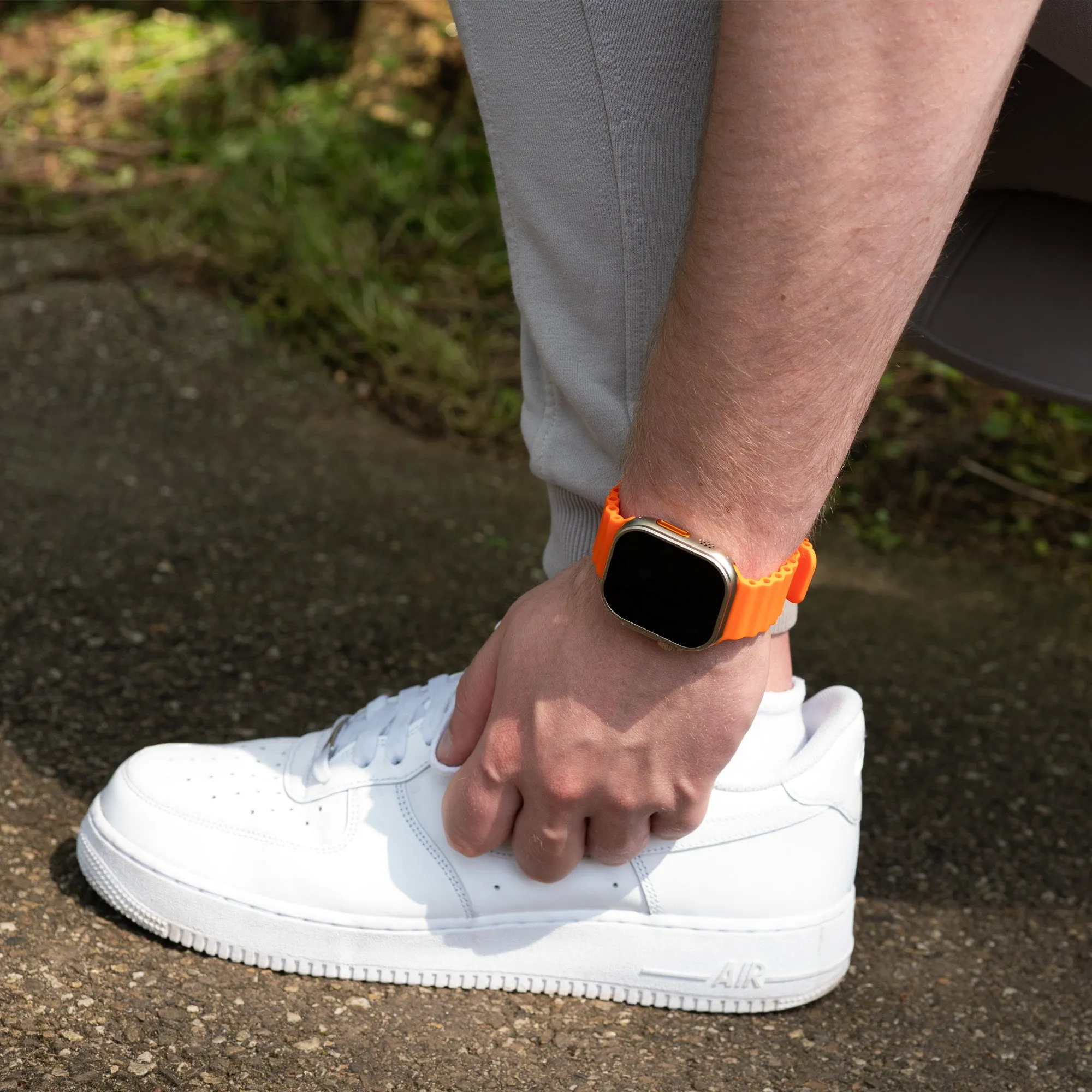 Limited Edition Bandz Apple Watch Ocean Strap (Orange)  Last Chance!