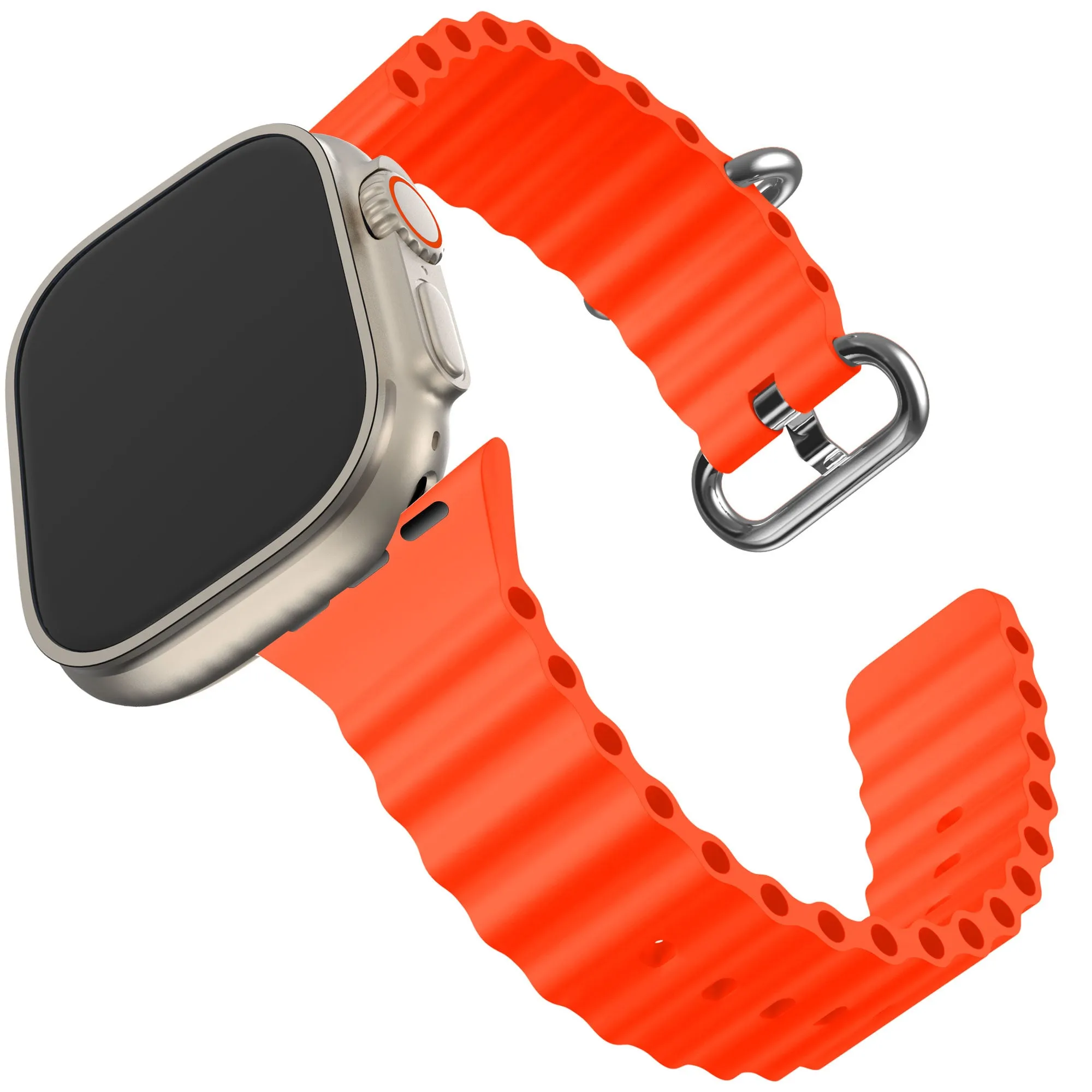 Limited Edition Bandz Apple Watch Ocean Strap (Orange)  Last Chance!