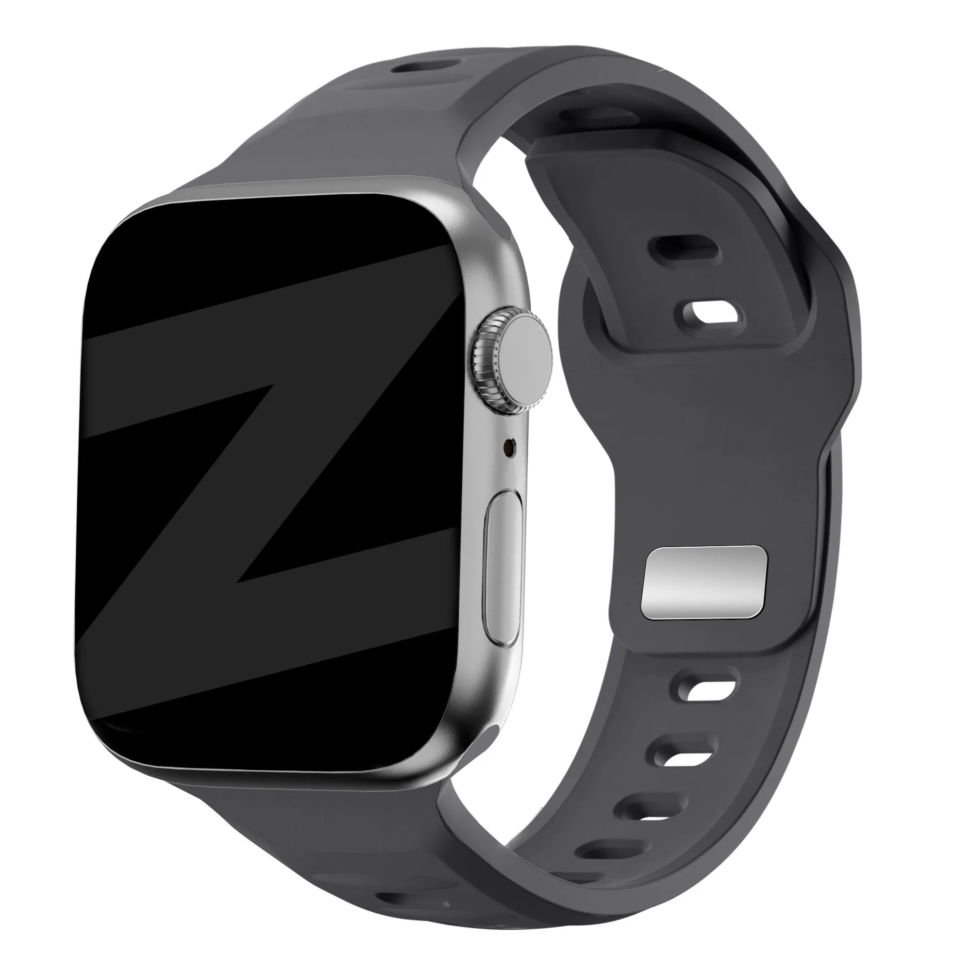 Limited Edition Bandz Apple Watch Silicone Strap 'Outdoor' (Dark Gray)  Stylish & Comfortable
