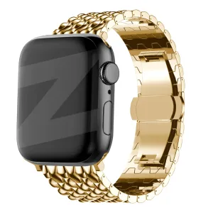 Limited Edition Bandz Apple Watch Steel Strap 'Dragon' (Gold)  Limited Stock!