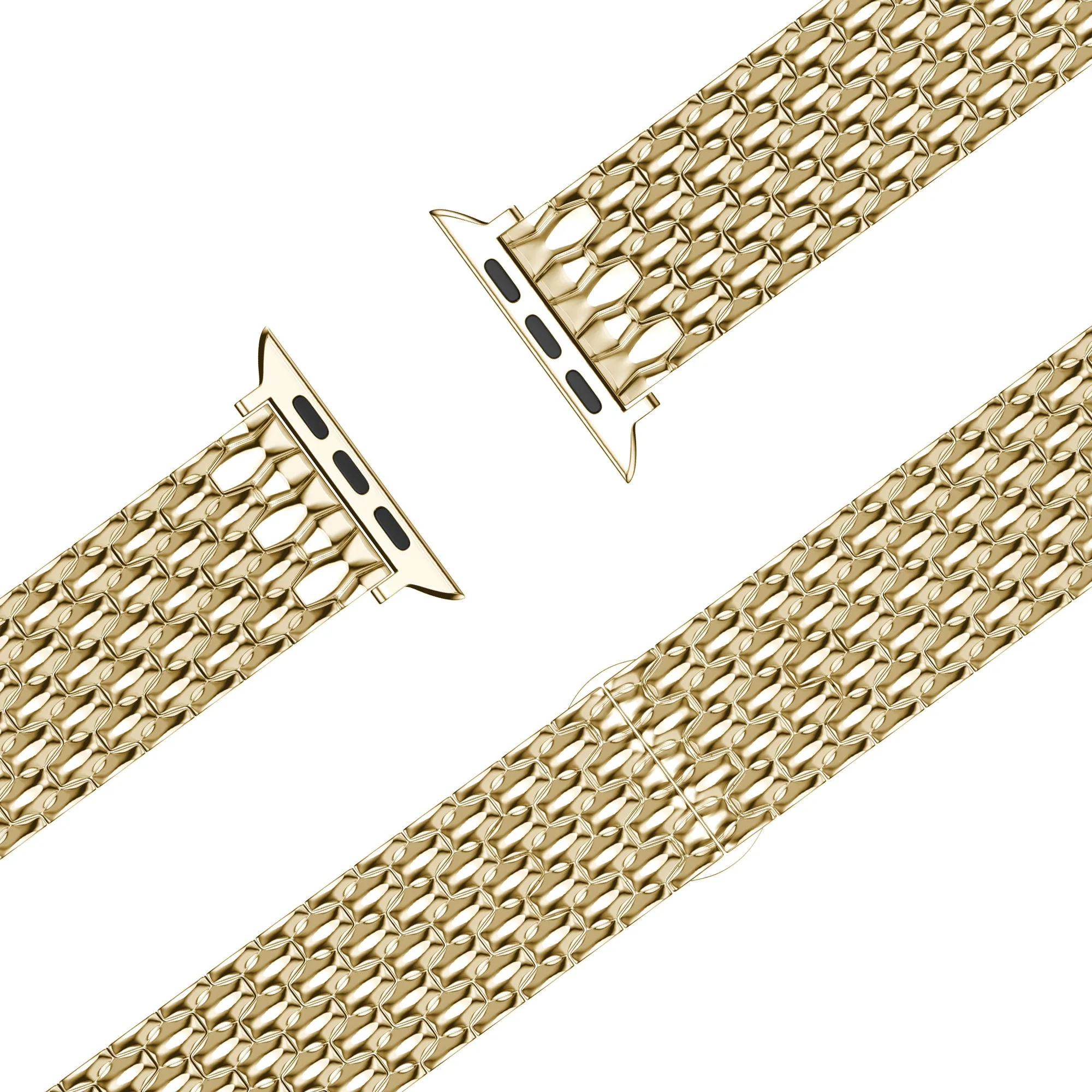 Limited Edition Bandz Apple Watch Steel Strap 'Dragon' (Gold)  Limited Stock!