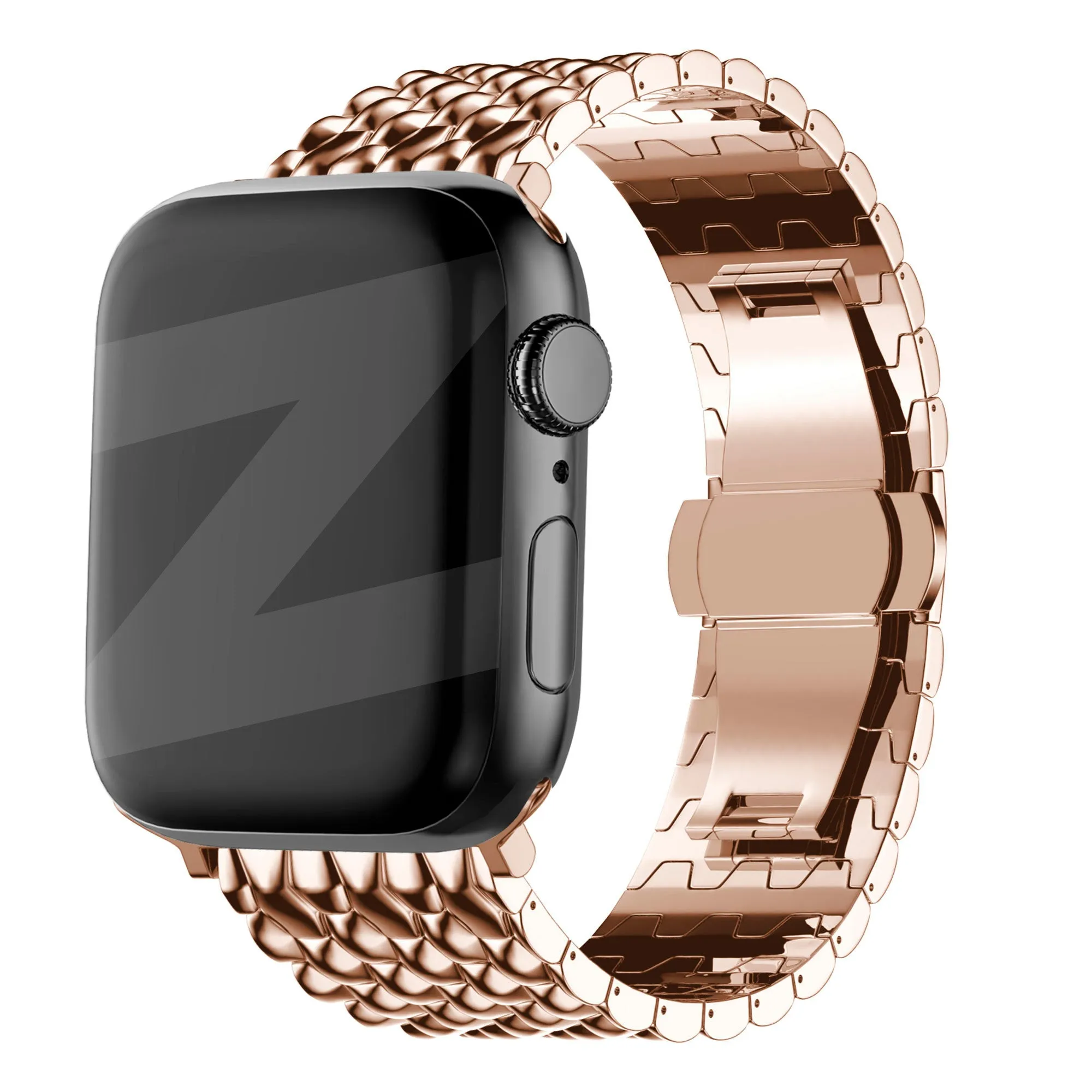 Limited Edition Bandz Apple Watch Steel Strap 'Dragon' (Rose Gold)  Limited Availability!