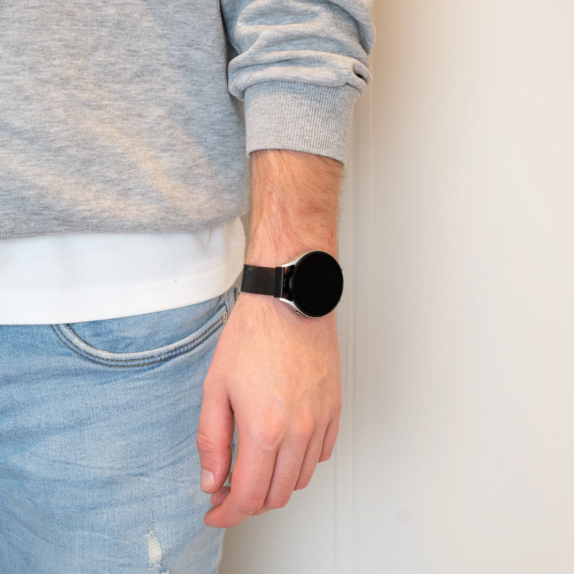Limited Edition Bandz Huawei Watch 4 (Pro) Milanese Loop Strap (Black)  Going Fast!