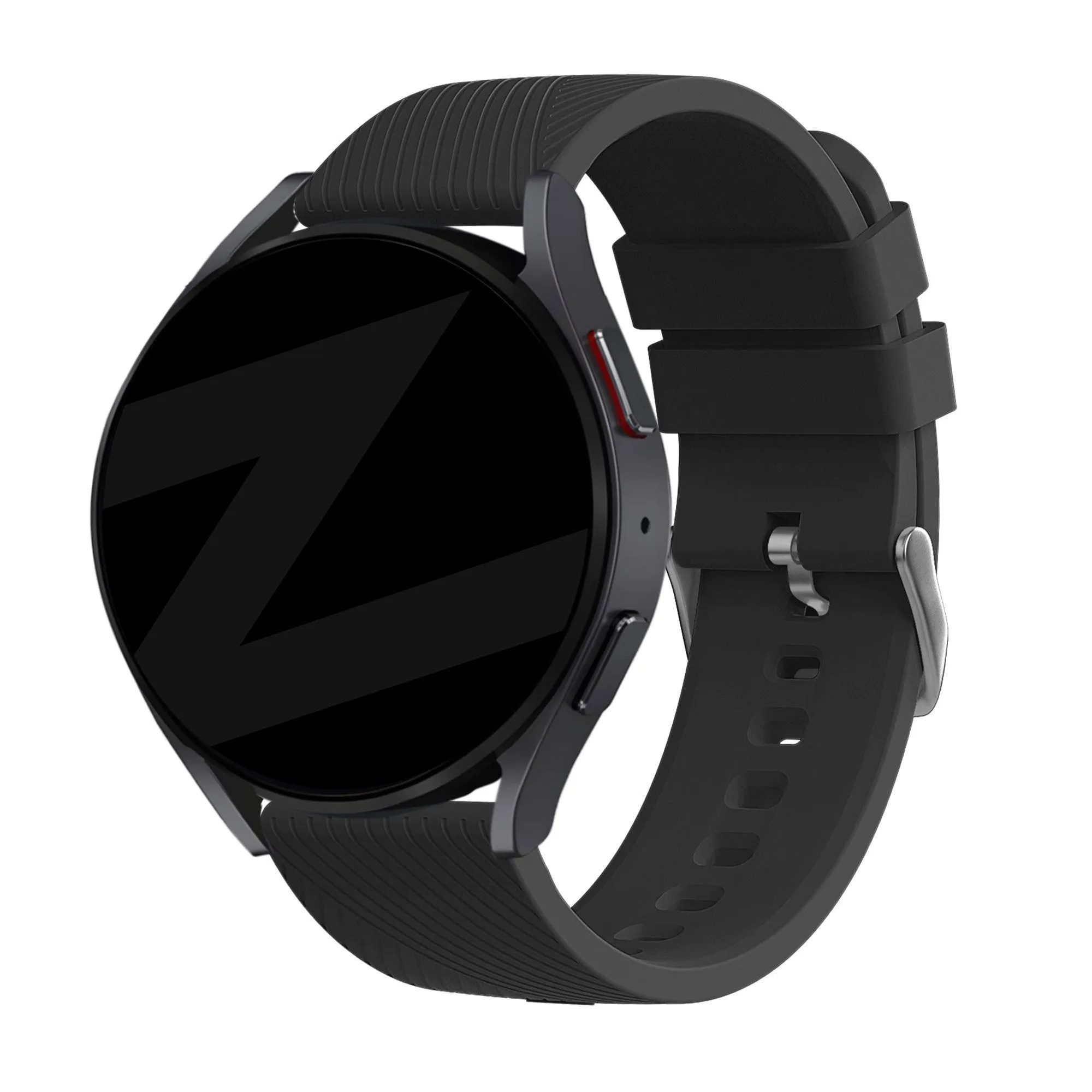 Limited Edition Bandz Huawei Watch 4 (Pro) Silicone Strap 'Deluxe' (Black)  Stylish & Comfortable