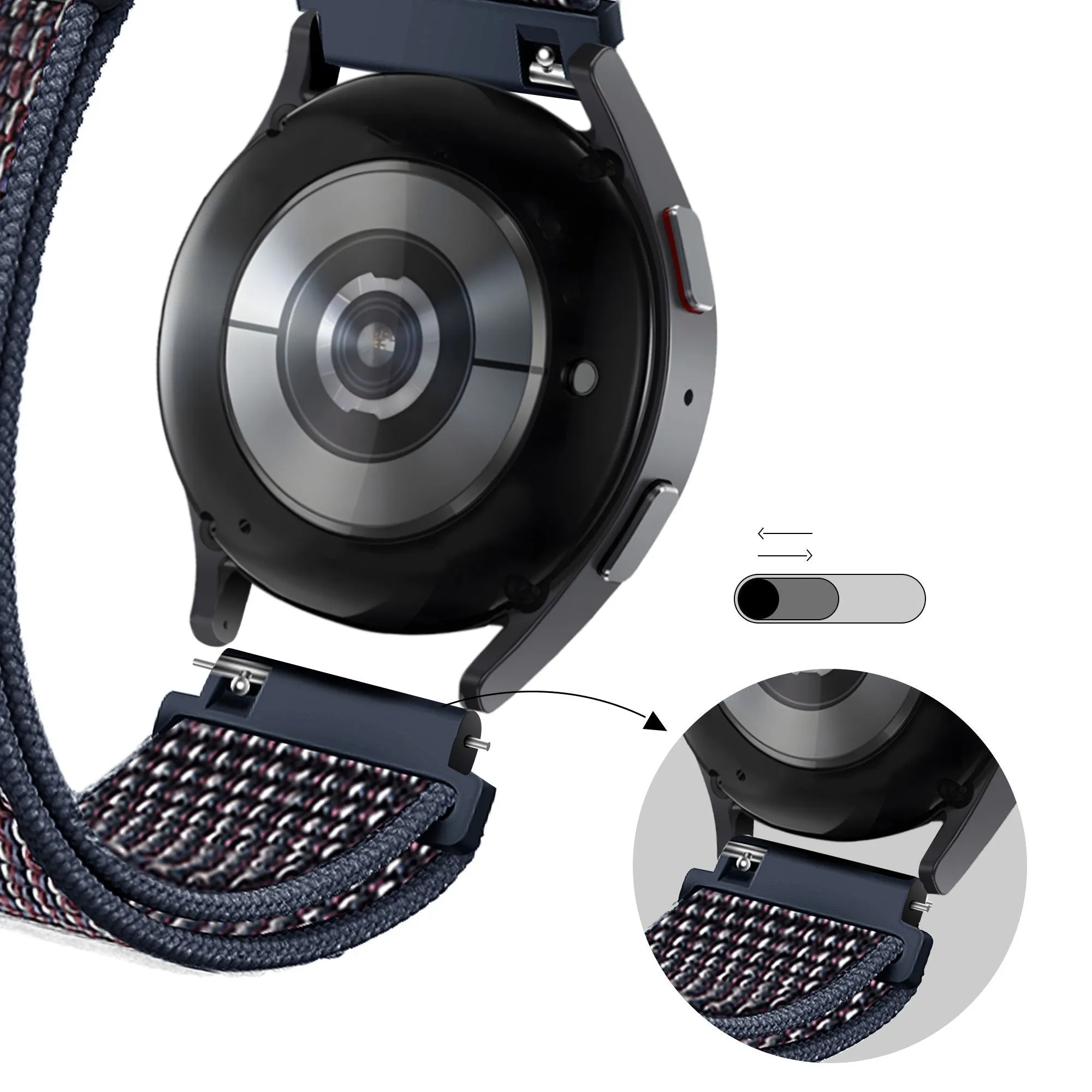 Limited Edition Bandz Huawei Watch Ultimate Nylon Strap 'Classic' (Indigo)  Almost Sold Out!